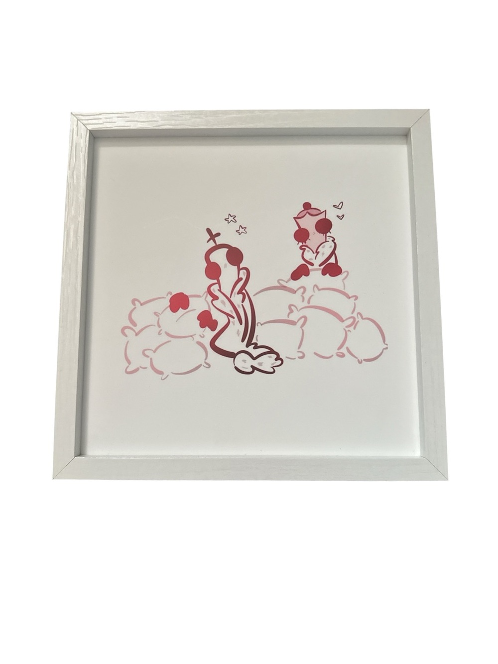 White Framed The Amazing Digital Circus Fanart